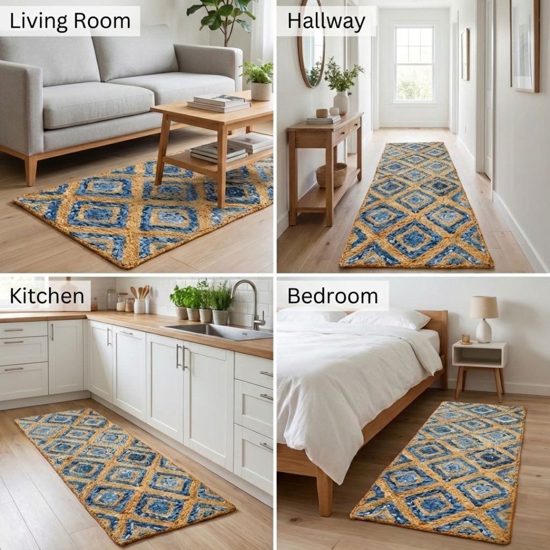 Denim Jute Rug