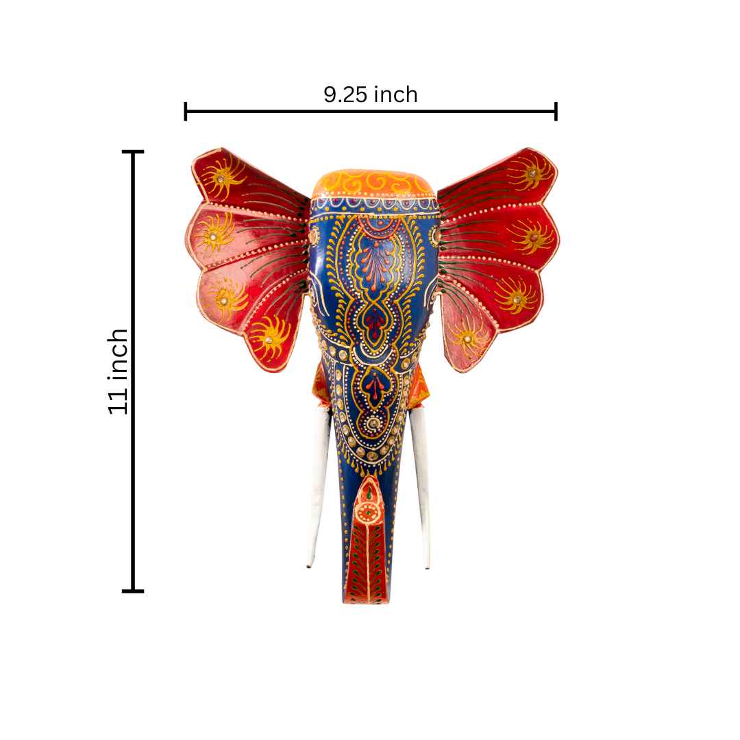 Set Of 4 - Elephant Wall Decor