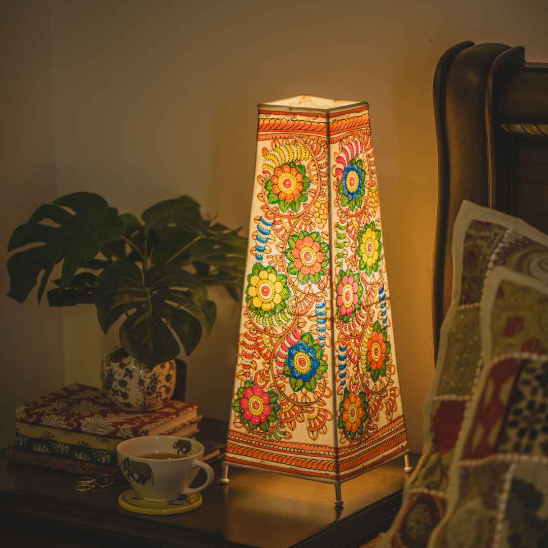 Blossom Leather Lamp