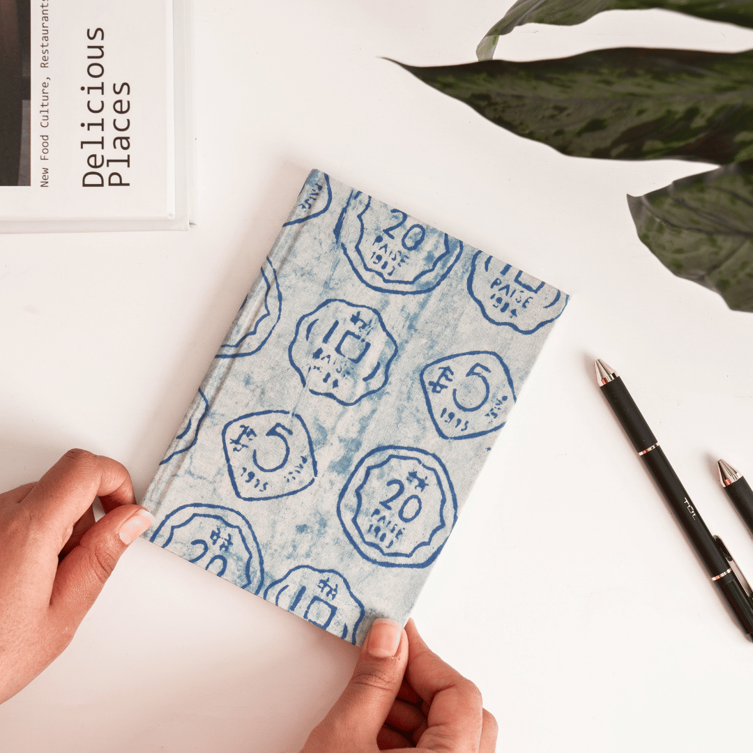 Atrangi Studio Retro Rupya Block Print Diary