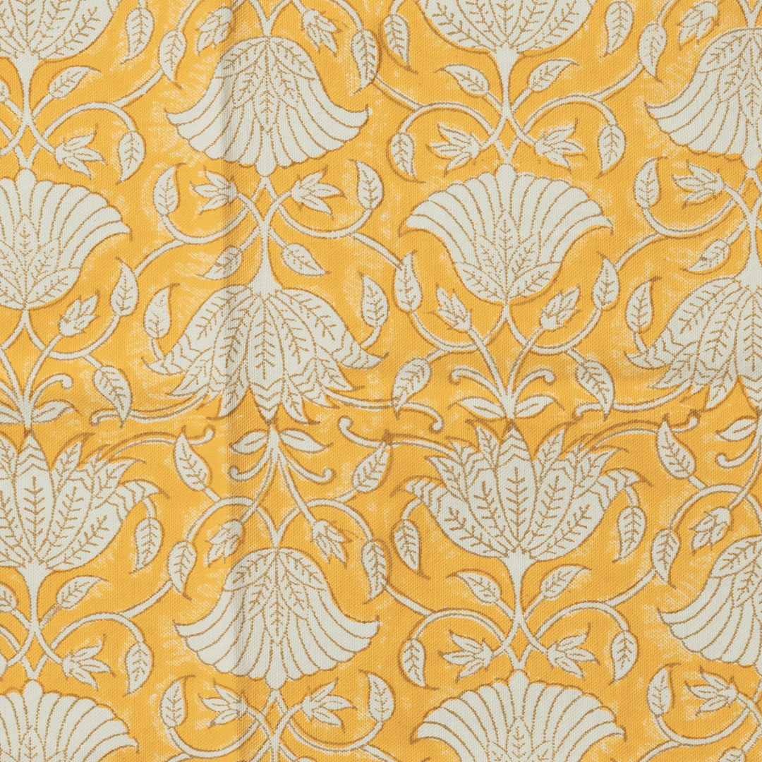 Atrangi Studio Saffron Block Print Table Mat