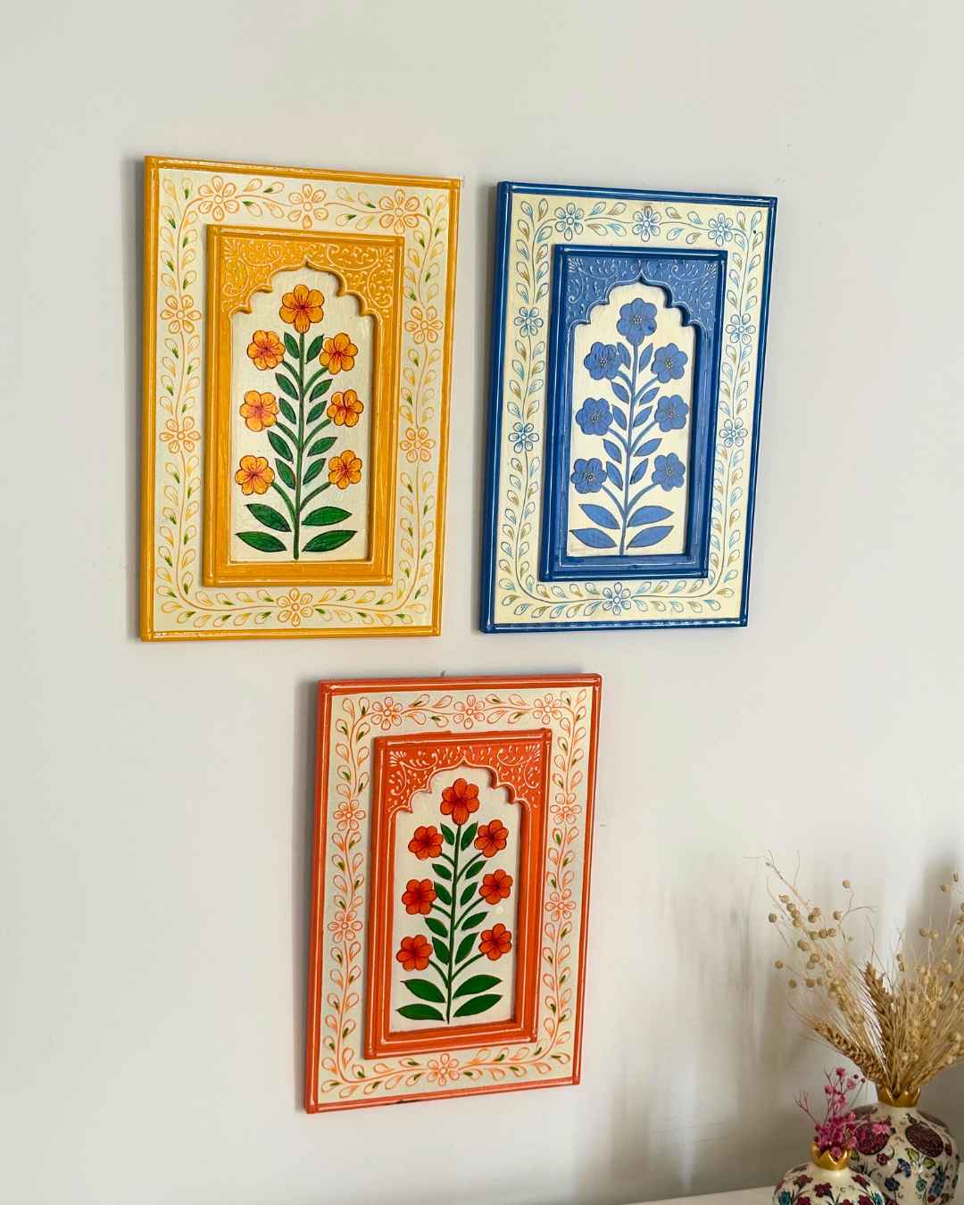 Heritage Bloom Trio - Set Of 3 Frames