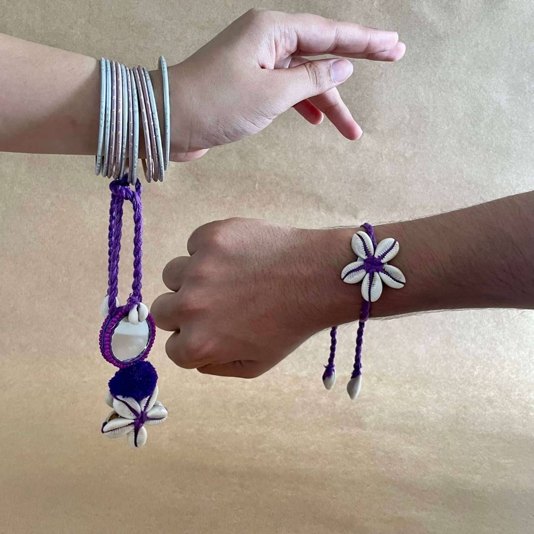 Purple Cowrie Lumba | Atrangi Studio