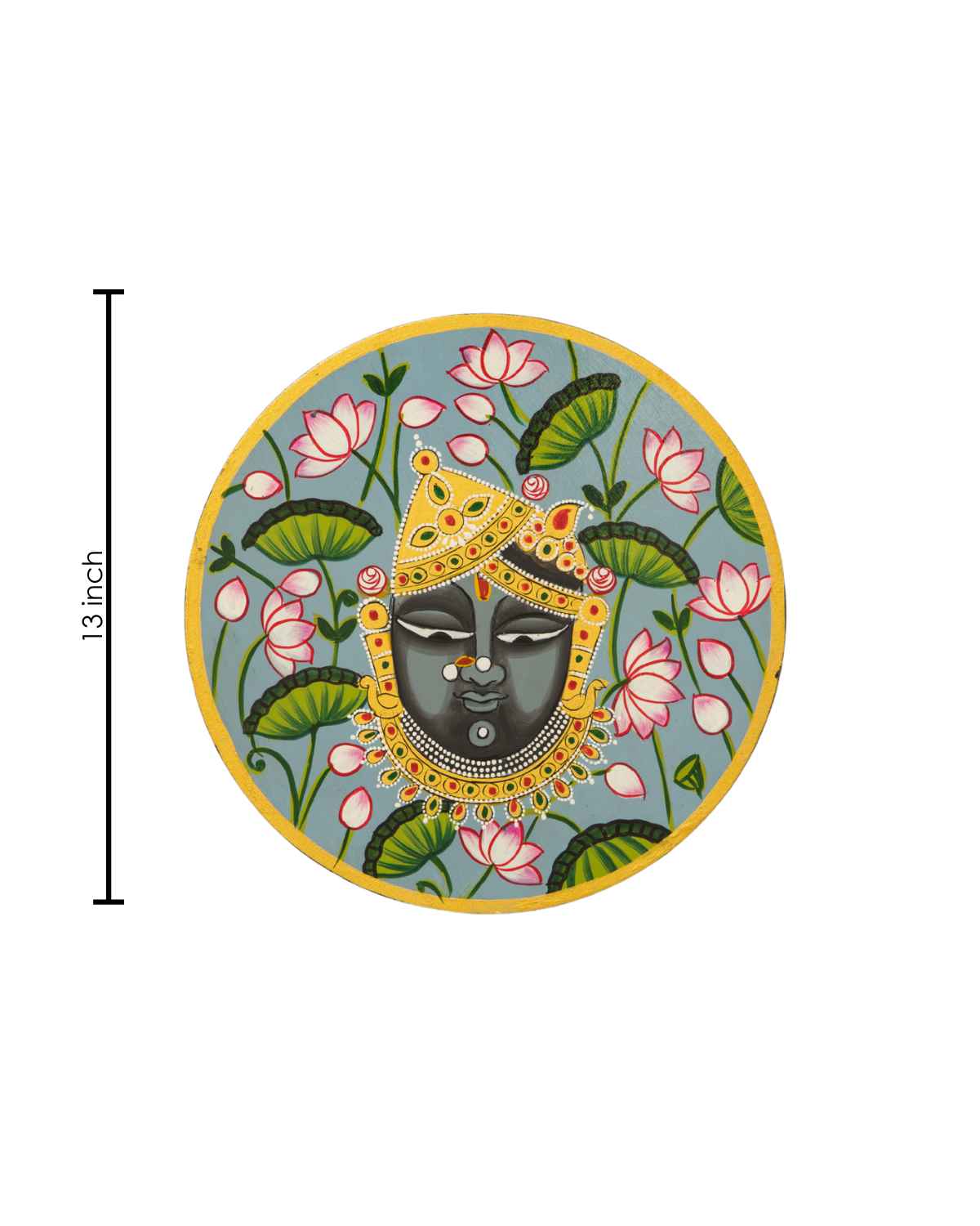 Srinath Ji Pichwai Wall Plate