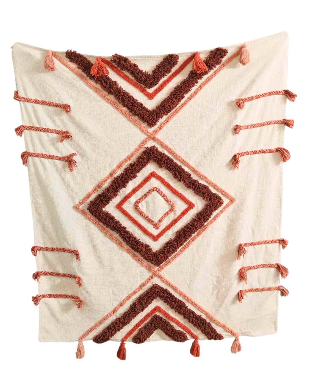 Citrus Dream Tufted Sofa Throw