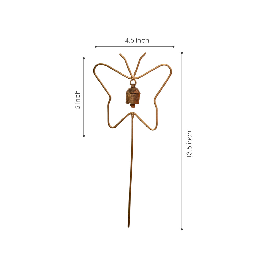 Butterfly Kutch Garden Stake (Set Of 3)