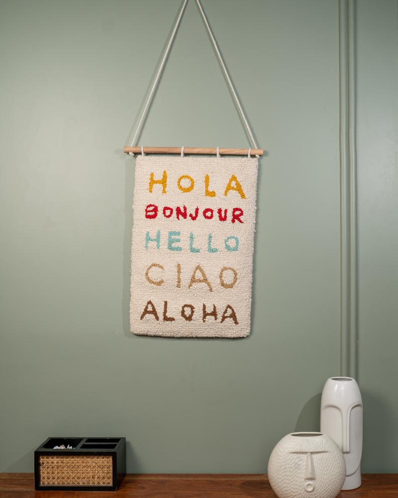 Atrangi Studio The Greetings Wall Hanging