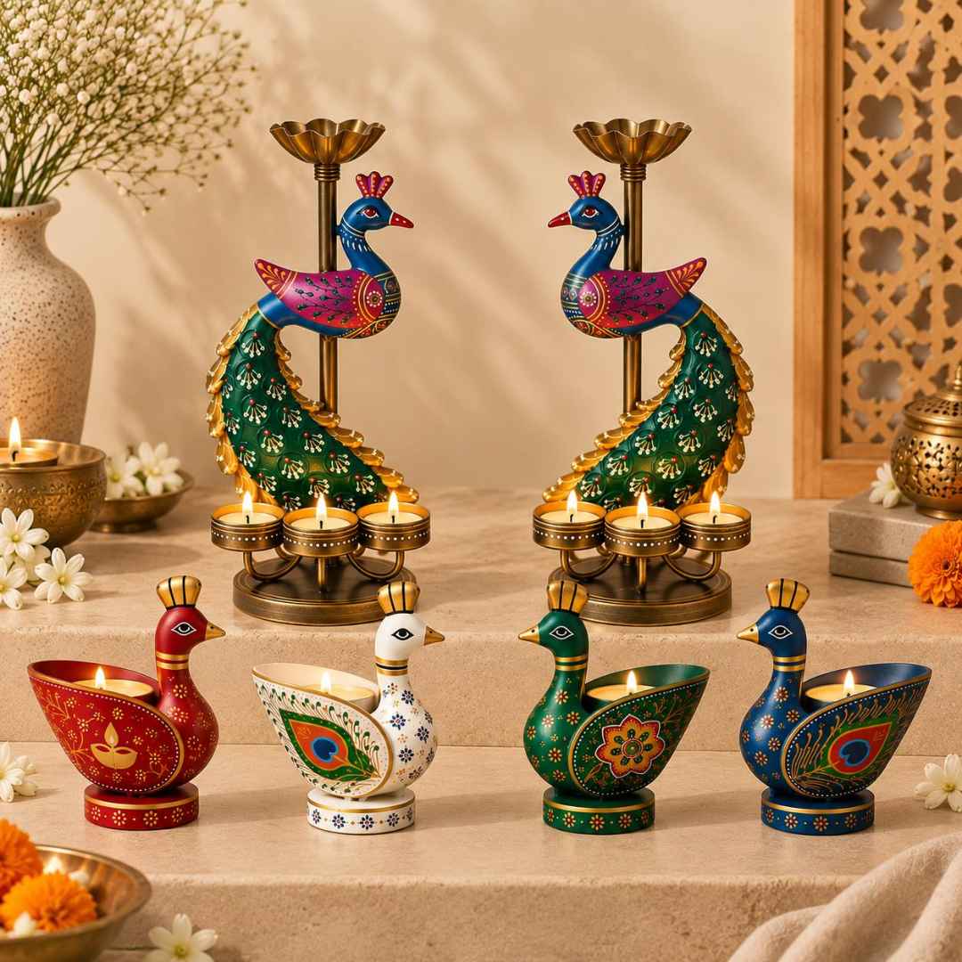 Peacock Festive Decor Combo