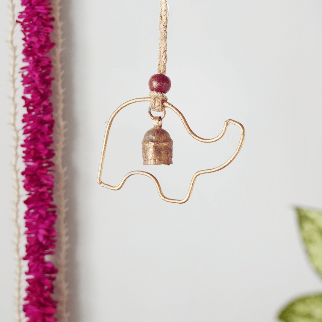 Atrangi Elephant Copper Bell
