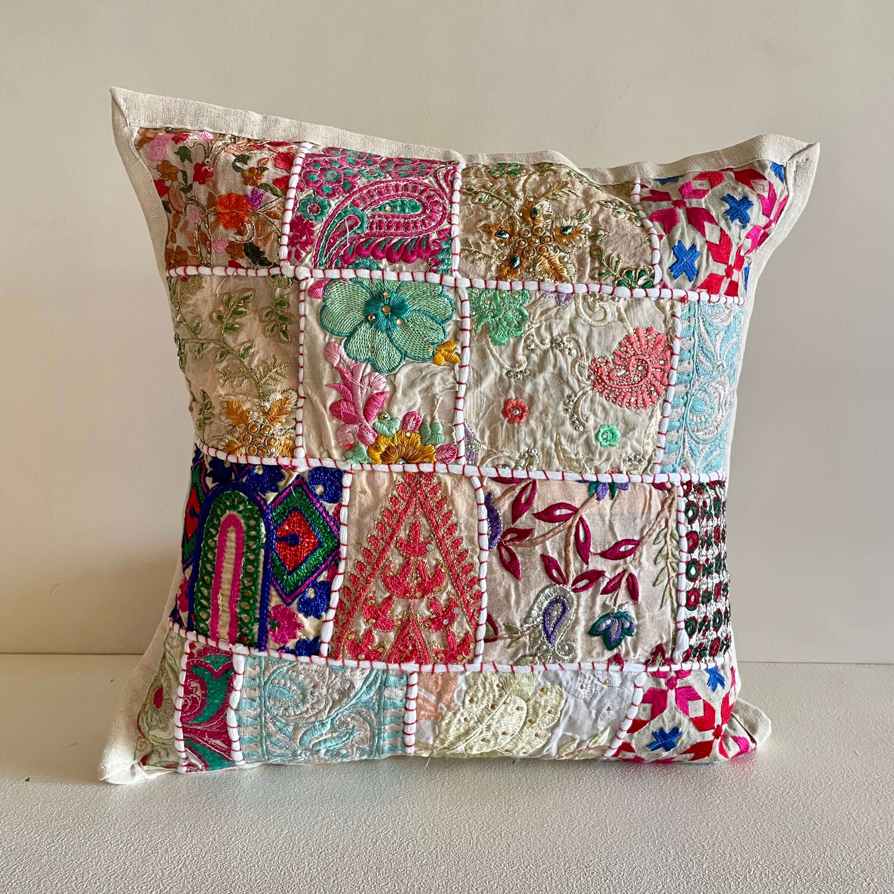 Assorted Patchwork Cushion Cover (Set of 5)