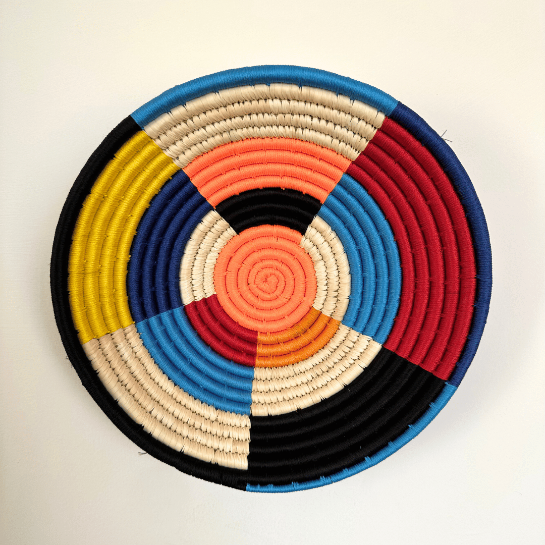 Atrangi Studio Garden Bliss Sabai Wall Basket