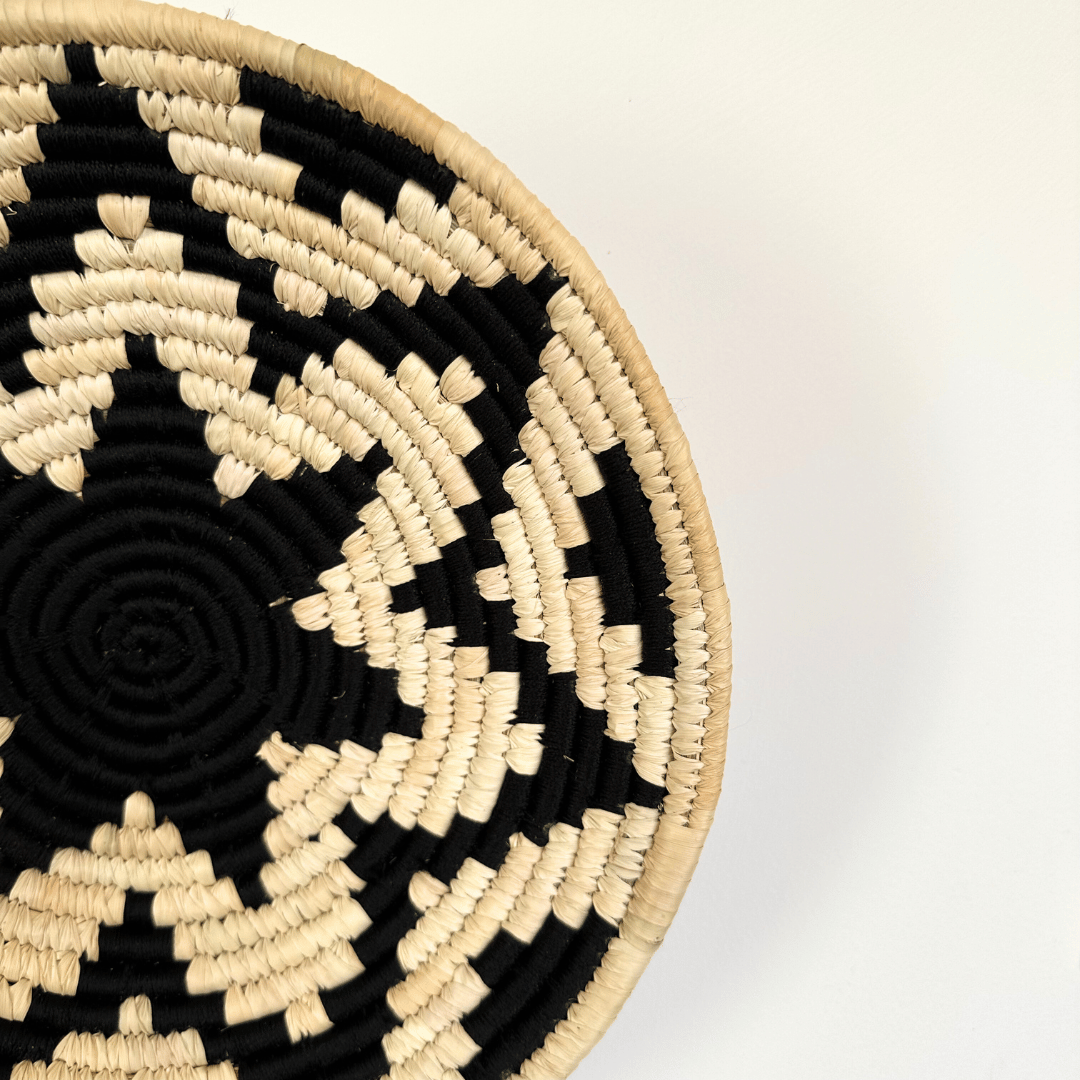Atrangi Studio Midnight Bloom Sabai Wall Basket