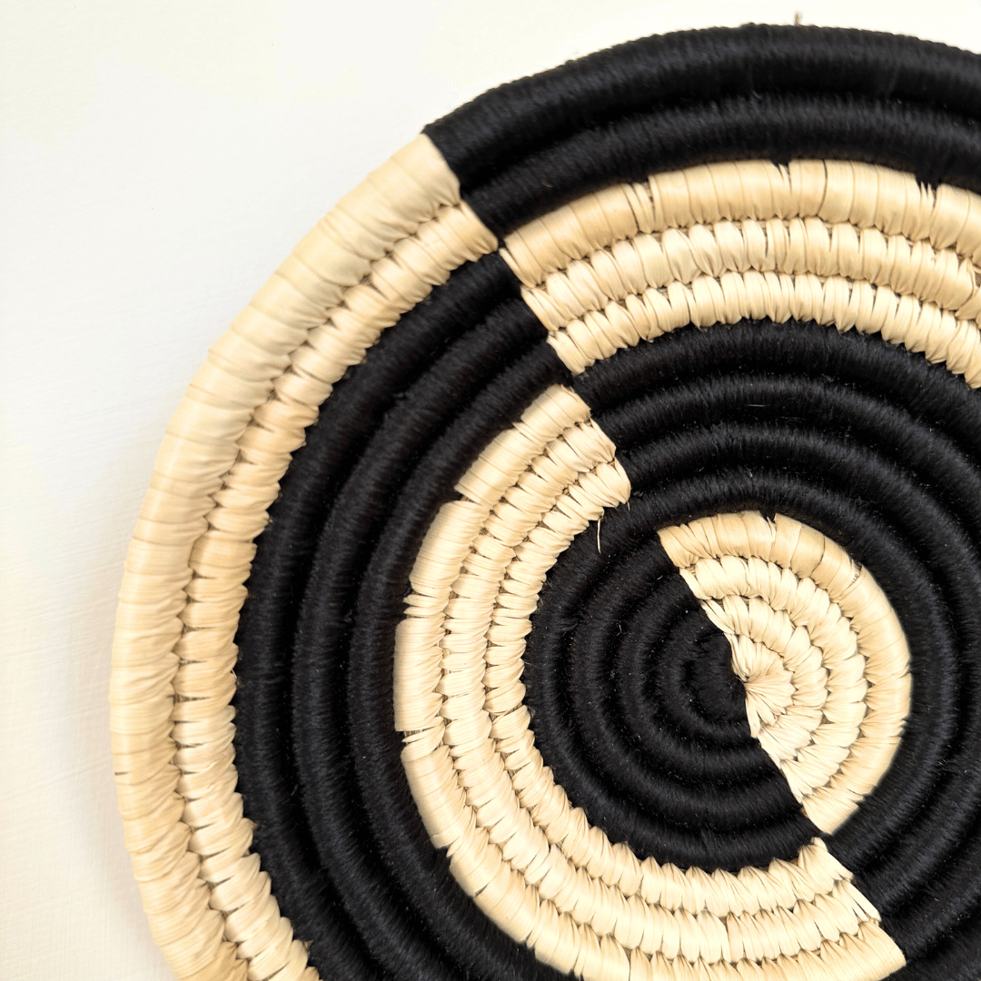 Atrangi Studio Midnight Harmony Sabai Wall Basket