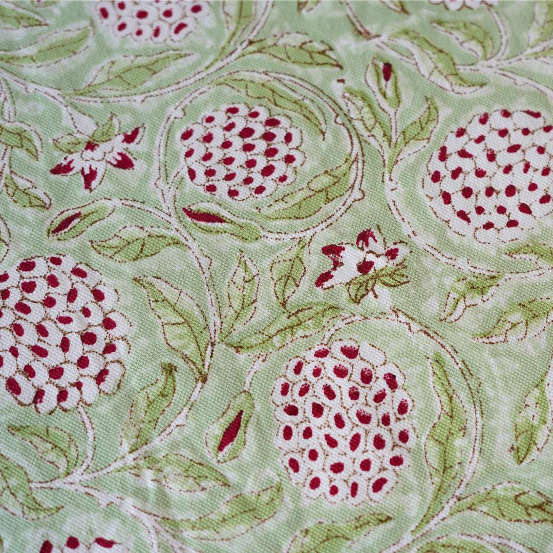 Atrangi Studio Peony Block Print Runner