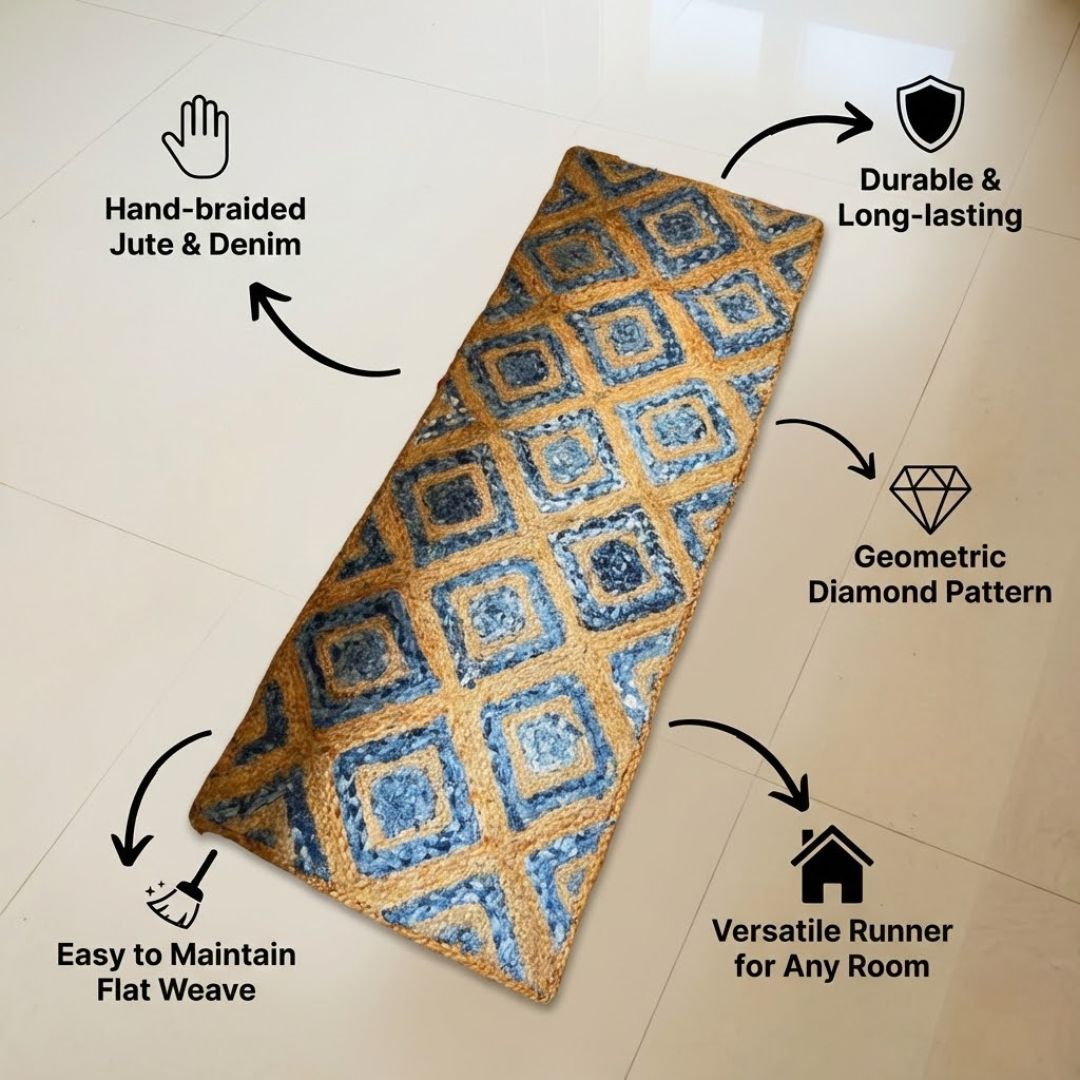 Denim Jute Rug