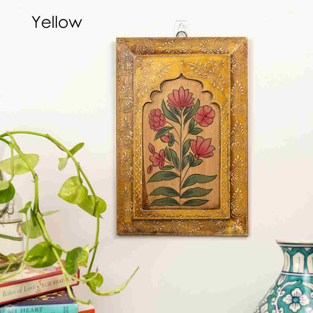 Assorted Handpainted Wall Frames (Set Of 3)