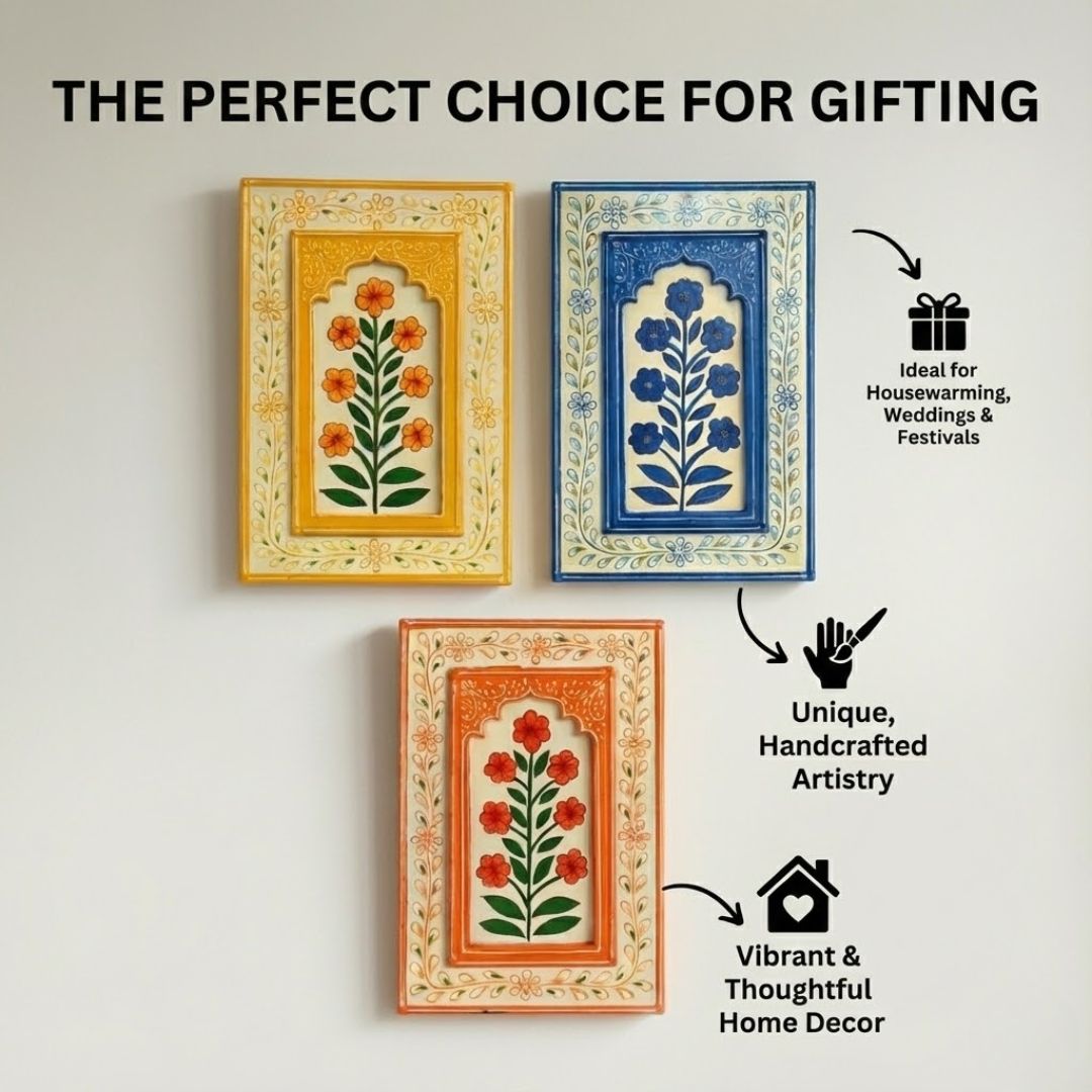 Heritage Bloom Trio - Set Of 3 Frames (12x8 inch)