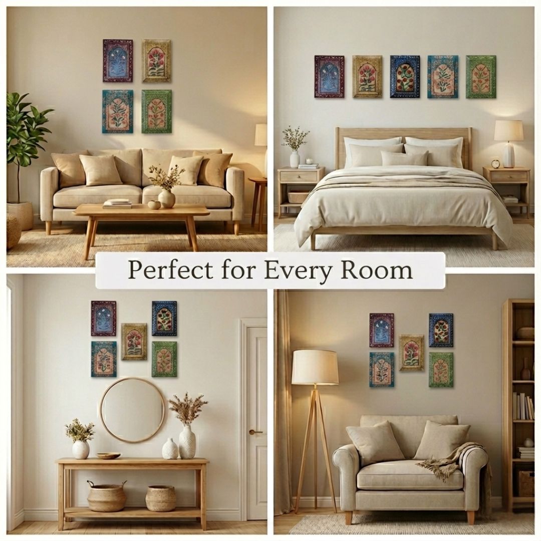 Set of 5 Wall Frames (12x8 inch)