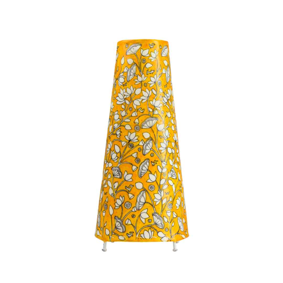 Yellow Blossoms Tholu Lamp