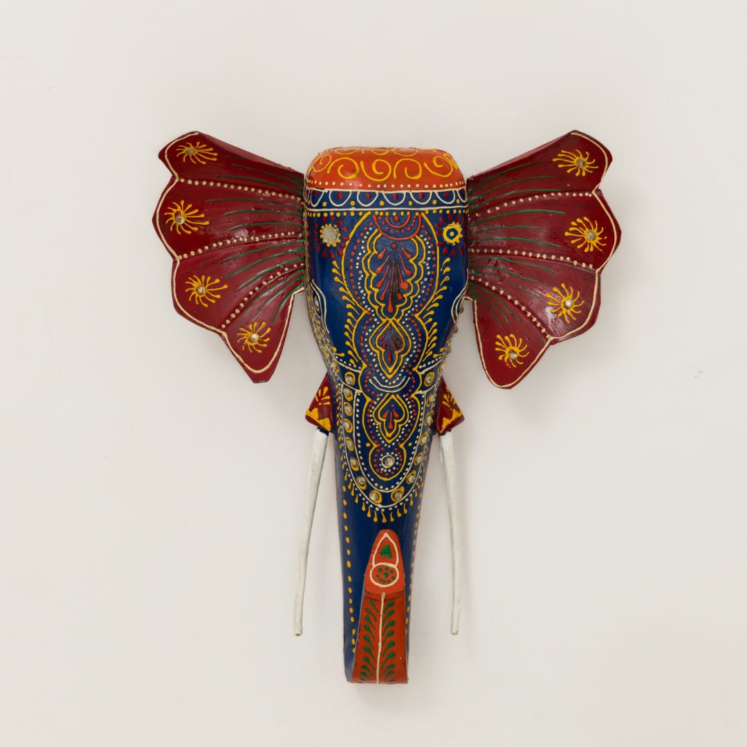 Set Of 4 - Elephant Wall Decor