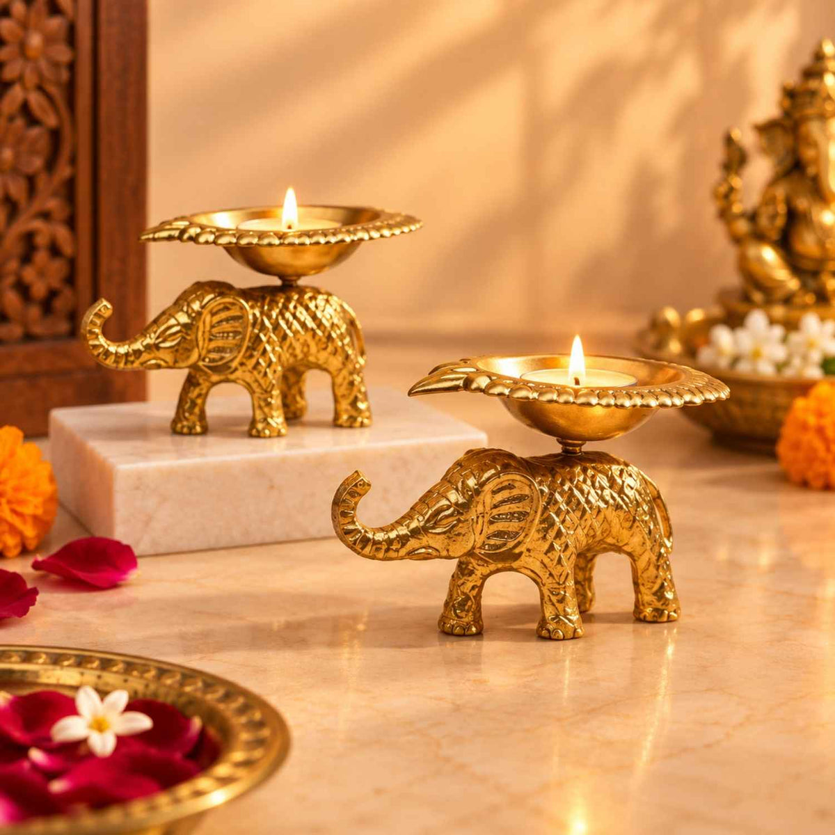 Gajraj Diya (Set Of 4)