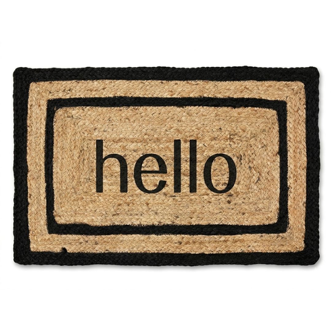 Hello Jute Mat