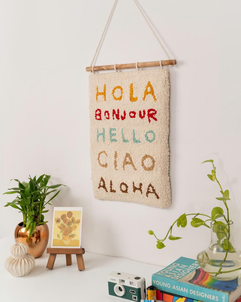 Atrangi Studio The Greetings Wall Hanging