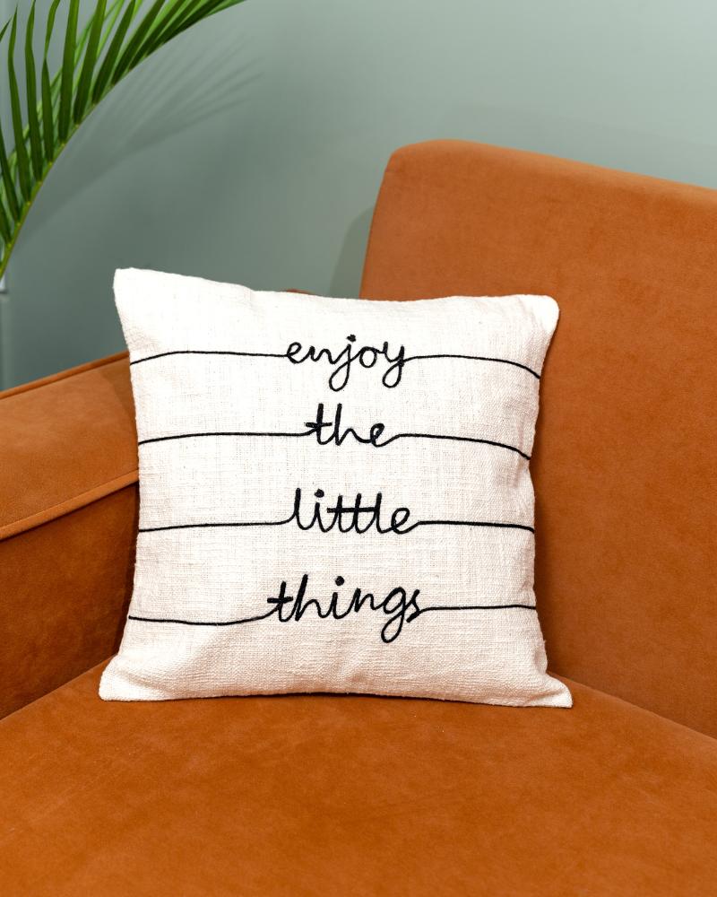 Atrangi Studio Little Things Tufted Cushion Cover