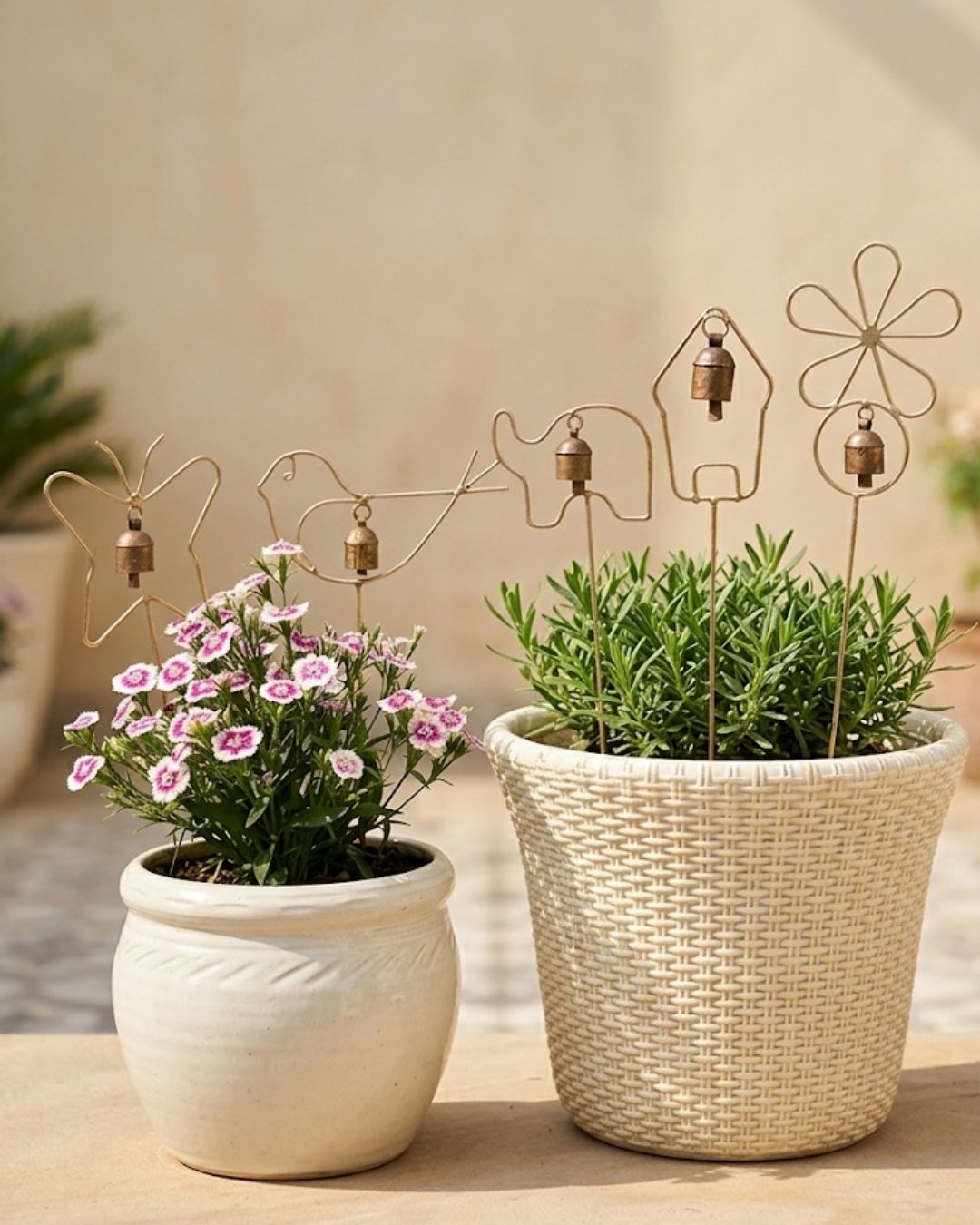 Assorted Kutch Garden Stakes (Set Of 5)