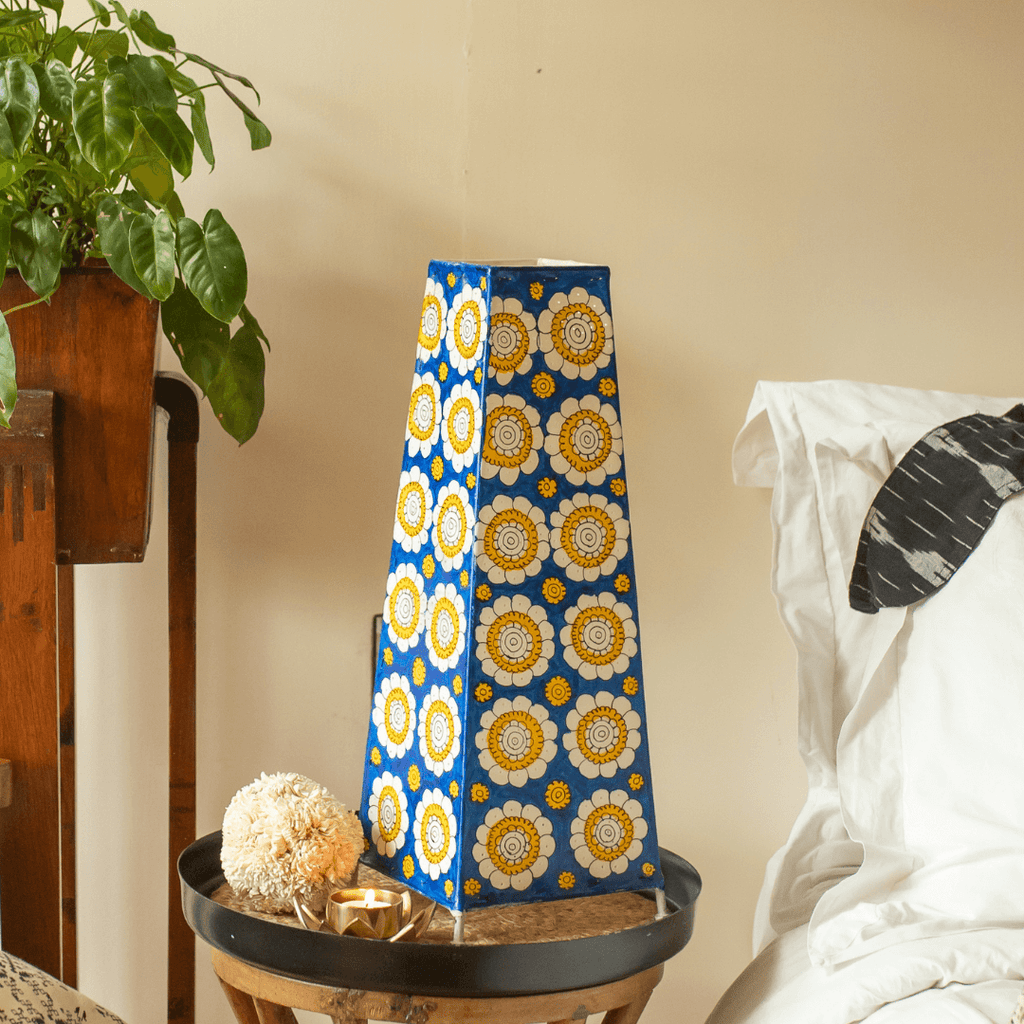 Chamomile Leather Lamp | Atrangi Lamp | Atrangi Studio
