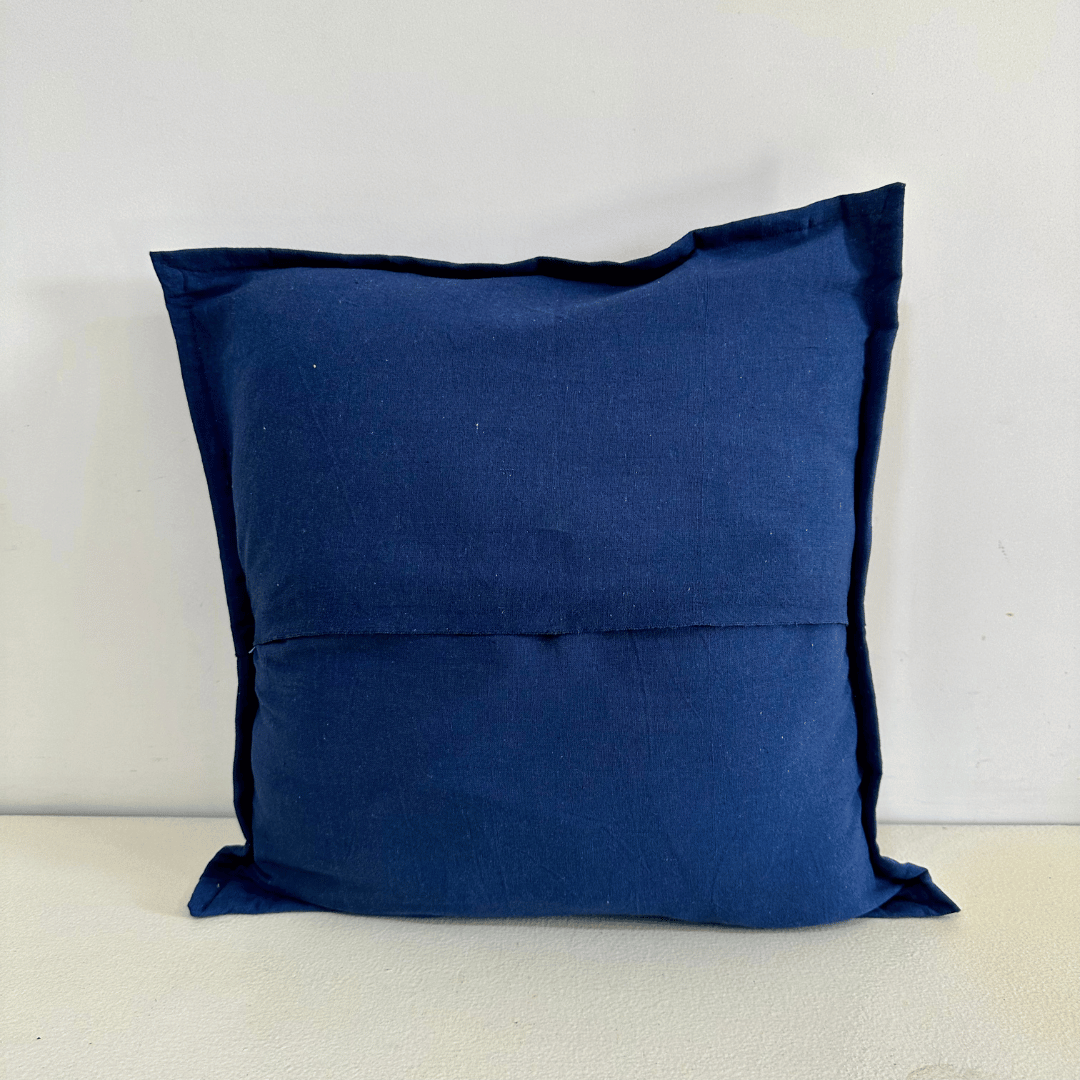 Blue Patchwork Cushion Cover (Set of 2)