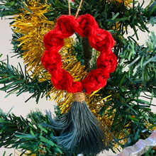 Load image into Gallery viewer, Atrangi Studio Christmas Wreath Tree Ornament
