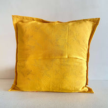 Load image into Gallery viewer, Yellow Patchwork Cushion Cover
