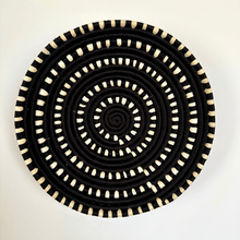 Load image into Gallery viewer, Atrangi Studio Midnight Swirls Sabai Wall Basket
