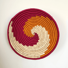 Load image into Gallery viewer, Atrangi Studio Sherbet Wave Sabai Wall Basket

