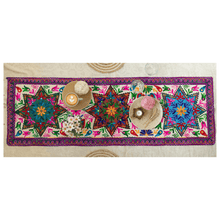 Load image into Gallery viewer, Atrangi Studio Star Ari Embroidery Table Runner Online
