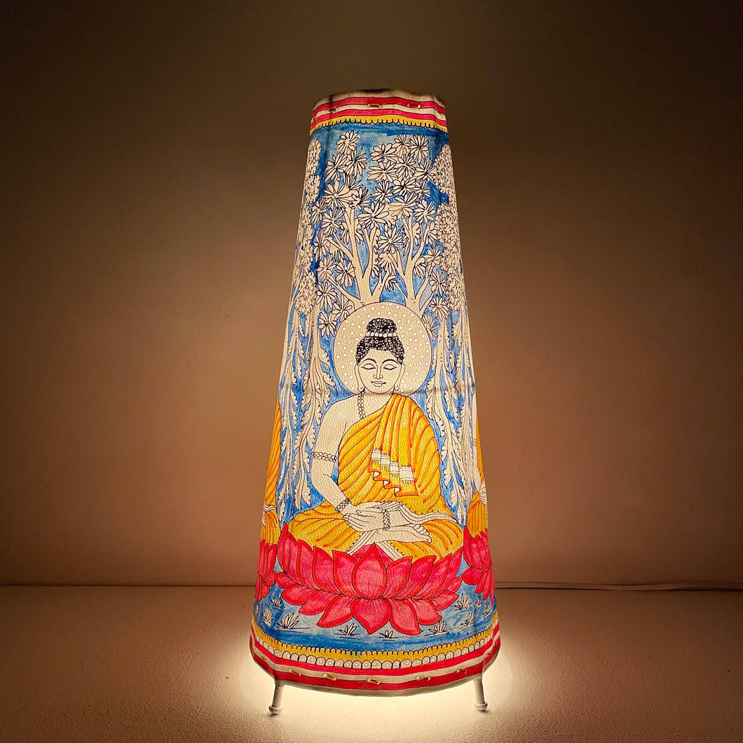 Buddha Leather Lamp