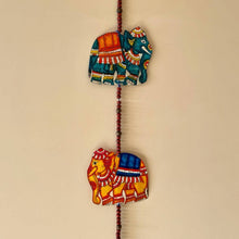 Load image into Gallery viewer, Elephant Tholu Wall Hanging
